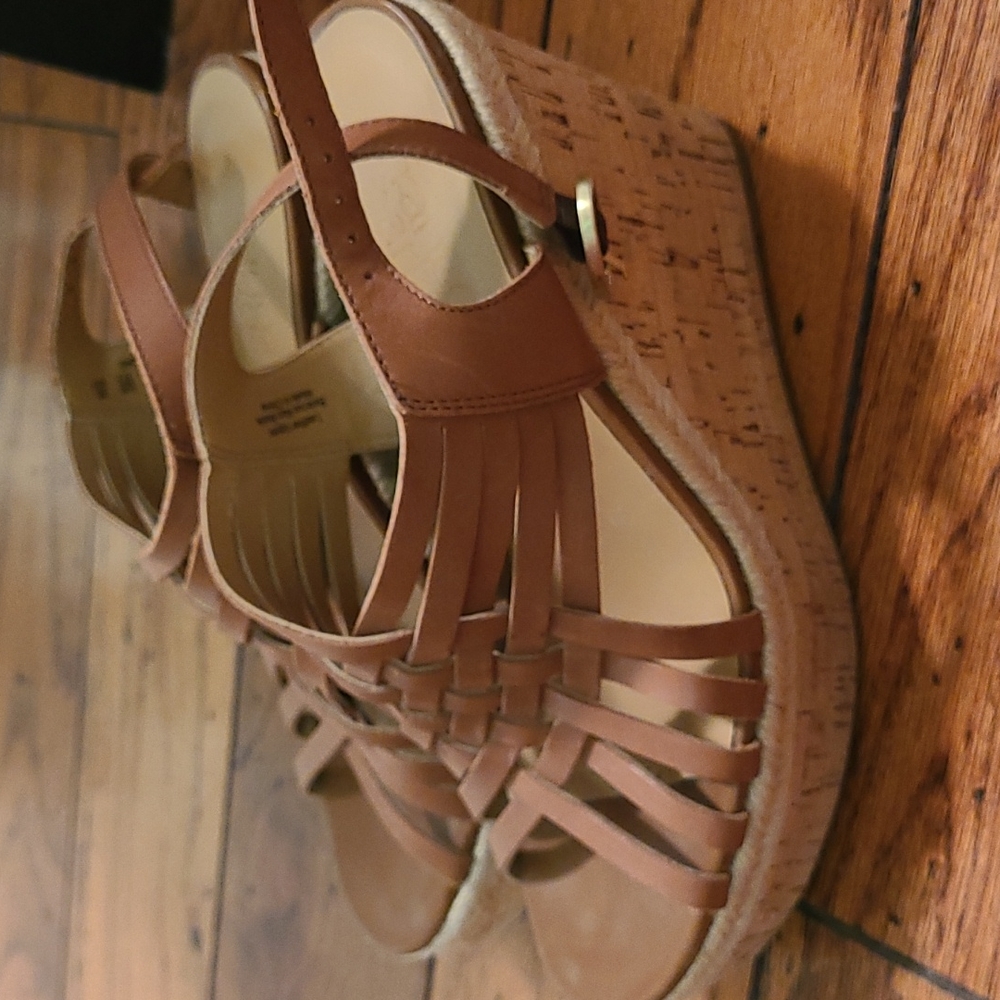 Franco Sarto Cork Wedges